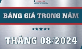 BẢNG GIÁ ỐNG THÉP SÀI GÒN THÁNG 08/2024