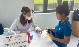 ỐNG THÉP SÀI GÒN TỔ CHỨC KHÁM SỨC KHỎE ĐỊNH KỲ CHO NHÂN VIÊN