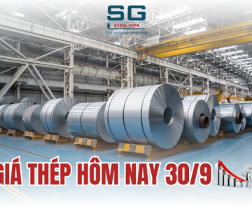 GIÁ HÔM NAY 30/9: GIÁ THÉP X Y DỰNG TĂNG ẤN TƯỢNG NHẤT TRONG NĂM 2024
