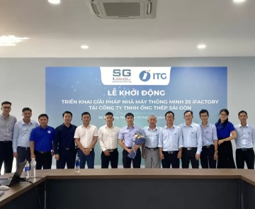 ỐNG THÉP SÀI GÒN & ITG: DỰ ÁN CHUYỂN ĐỔI SỐ 3S IFACTORY