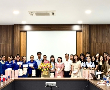 CHÚC MỪNG NGÀY QUỐC TẾ PHỤ NỮ 8/3 TẠI ỐNG THÉP SÀI GÒN