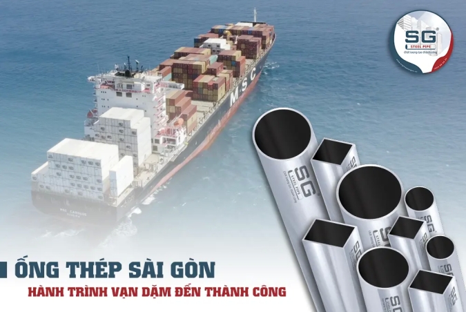 [TVC] ỐNG THÉP SÀI GÒN - HÀNH TRÌNH VẠN DẶM ĐẾN THÀNH CÔNG